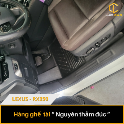 Thảm Lót Sàn Ô Tô TPE Đúc Cho Xe Lexus Rx350 Đời 2015