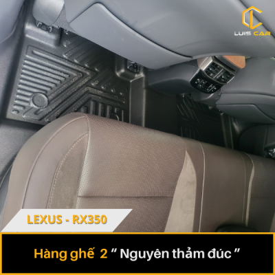 Thảm Lót Sàn Ô Tô TPE Đúc Cho Xe Lexus Rx350 Đời 2015